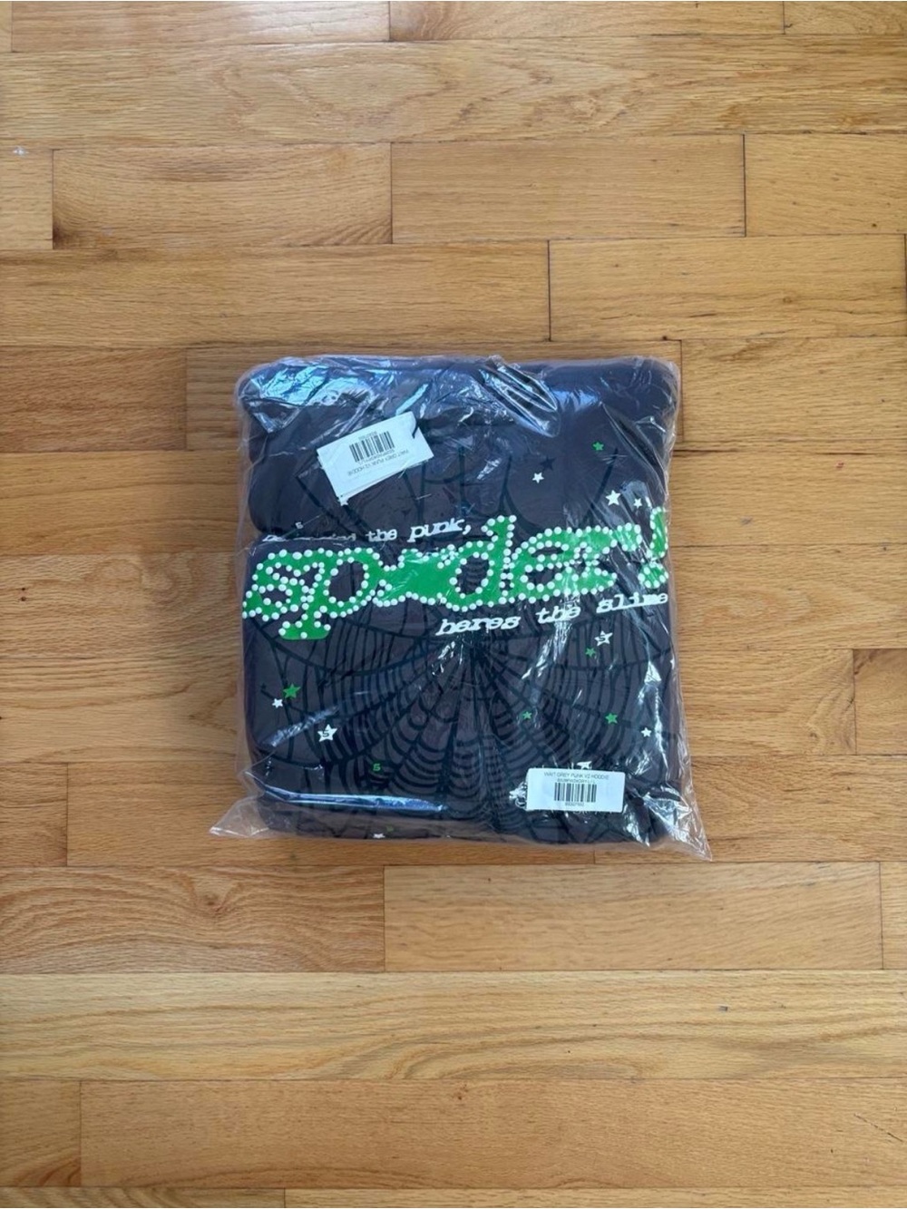 Spiralized Green-Accent Graphic Pullover Hoodie - Brand: Spoiled?
